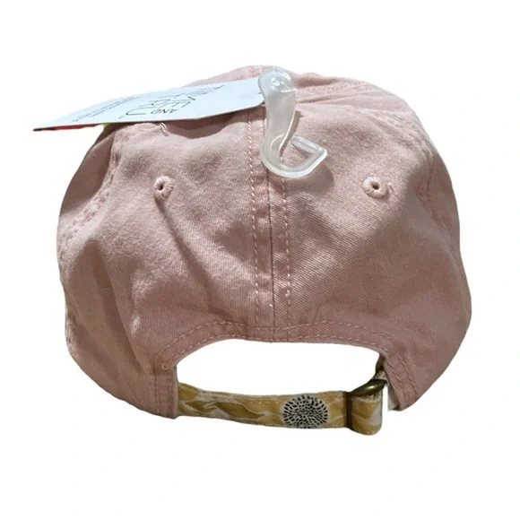 Time and Tru Dusty Rose Blush Cap with Embroidery - Picture 3 of 13
